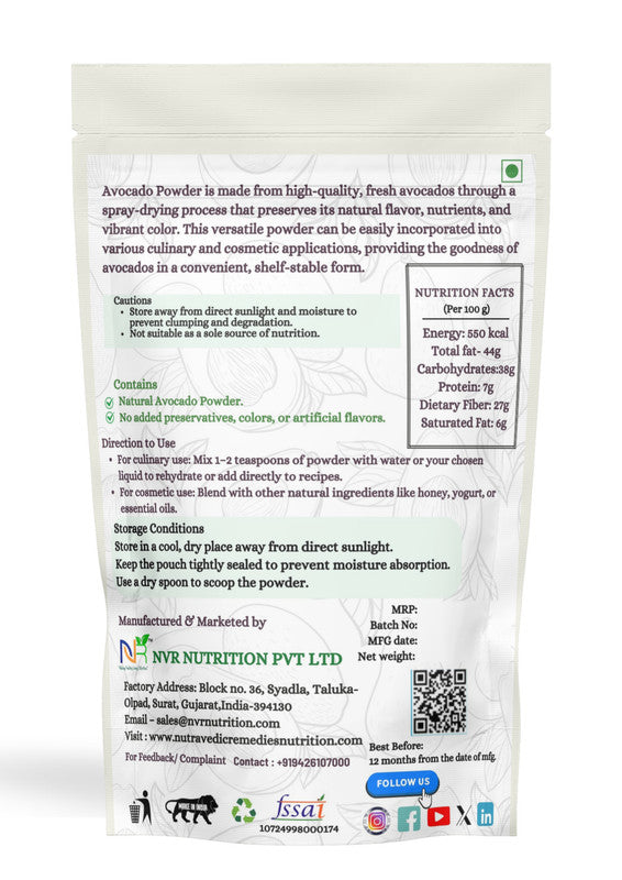 Avocado Fruit Juice Powder