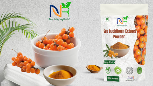 Sea Buckthorn Berries Powder, 200g | Rich in Omega 3, 6, 7, 9 | Collagen, Fiber, Omegas, Vitamin C, Vitamin E | Dry Sea Buckthorn Berry Powder